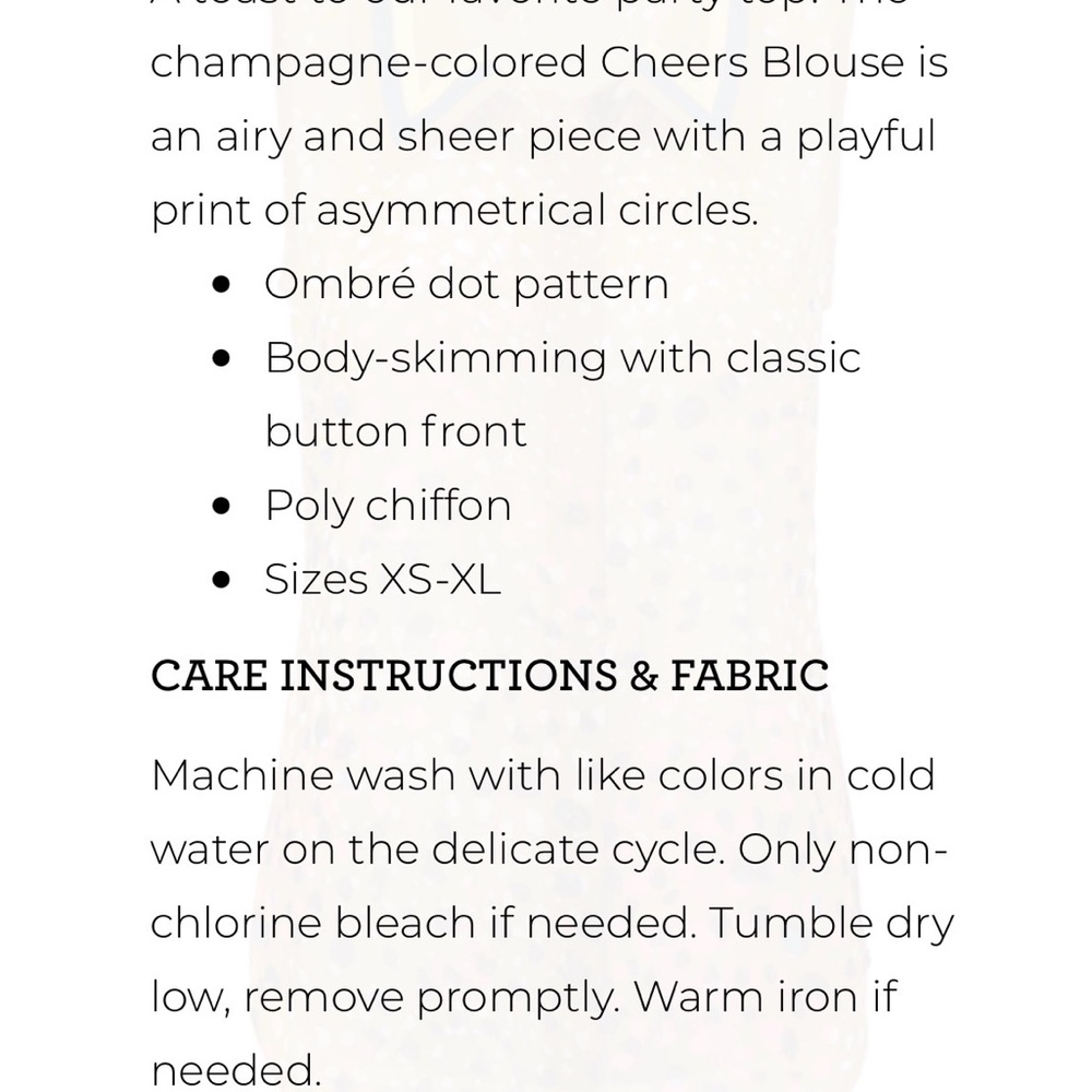 CAbi Multicolor Polka Dot Blouse - Picture 3 of 3